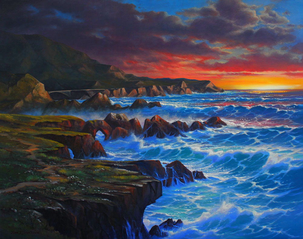 Seascape & Prairie Artist Jonn Einerssen | Showcase